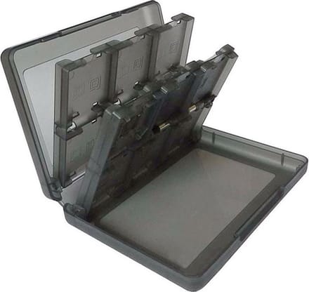 24 Slots Plastic Kaartbehuizing / Houder Geschikt voor Nintendo Switch Kaarten I Spelkaarten Opbergdoos