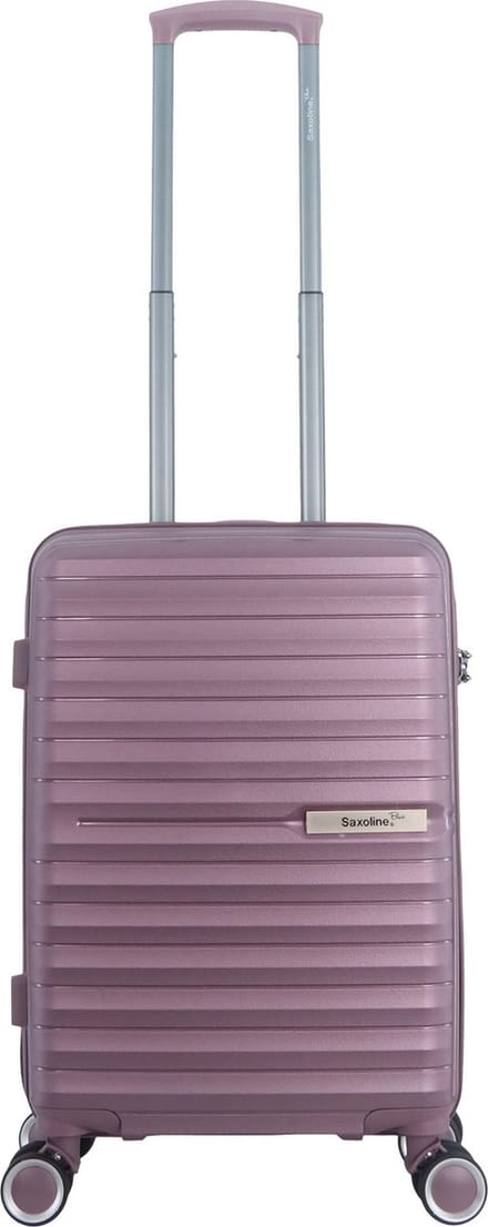 Saxoline Blue Resort Handbagagekoffer 55 cm – Uitbreidbaar & TSA-slot - Paars - Paars / Small
