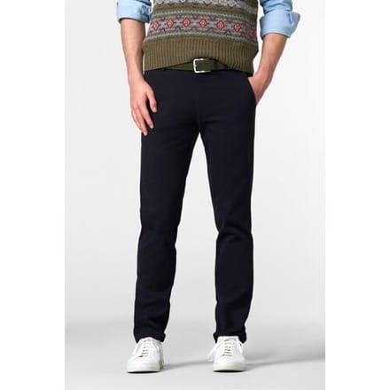 Meyer Broek Bonn Canvas Look 2-Way Stretch Organic Cotton Navy / male