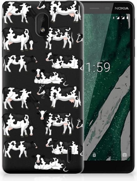Nokia 1 Plus TPU Hoesje Koetjes