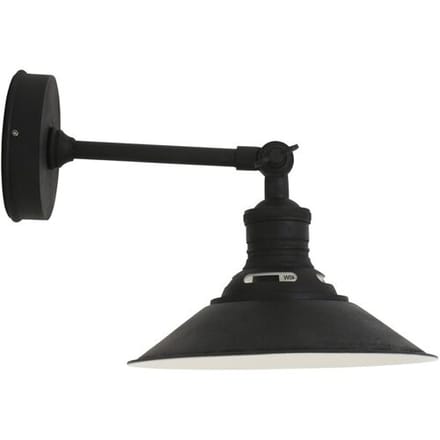 KS Verlichting Wandlamp Kensington Antiek Zwart