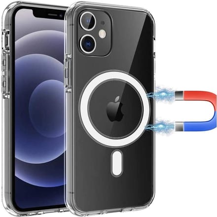 iPhone XR hoesje magnetisch backcover- Transparant case - Arara
