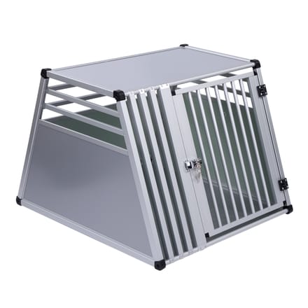 L: L 92 x B 80 x H 65 cm - Hondenbench Auto AluRide