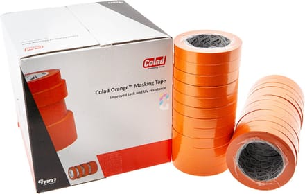 COLAD Orange UV Maskeertape 19mm x 50 meter - 48 rollen