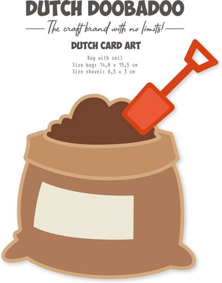 DDBD Card Art Zak met aarde