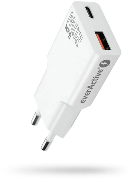 Everactive Gan-Oplader Sc340Q Usb-C Pd 20W Qc3 Voor Smartphone Iphone