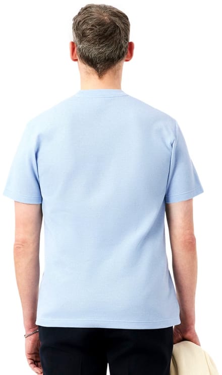 Lacoste 1HT1 Casual T-shirt heren Blauw M