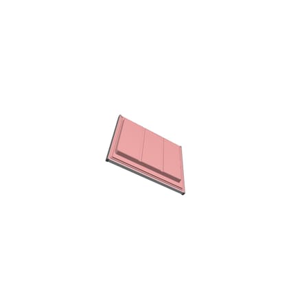 AEG diepvriezerdeur, wit, 531.2x627mm 140222056065