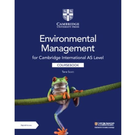 Cambridge International As Level Environmental Management Coursebook With Digital Access (2 - Tana Scott