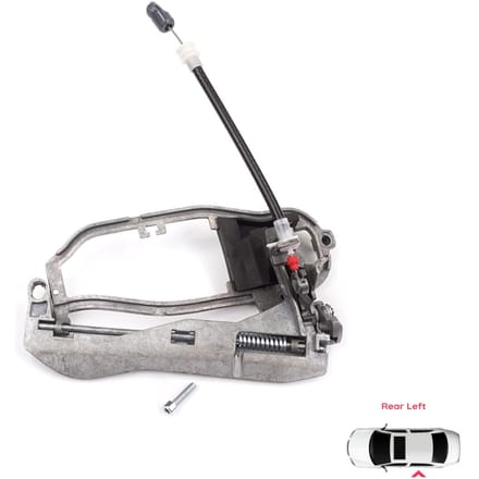 BDP995 Porte-Mécanisme Intérieur de Poignée de Porte Extérieure de Voiture Support Boîtier de Poignée Arrière Gauche Pour BMW X5 E53 2000-2006 51228243635