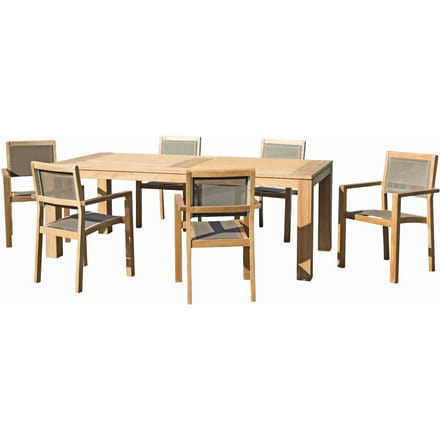 Tuinset Olloro teakhout | Macabane