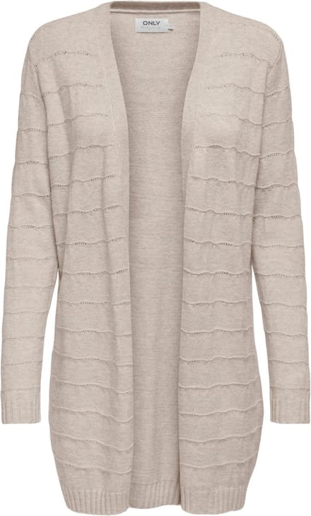 ONLY ONLKATIA LS STRUCT OPEN CARD CC KNT Dames Vest - Maat S