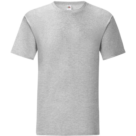 Fruit Of The Loom Heren Iconisch T-shirt (Atletische Heide)