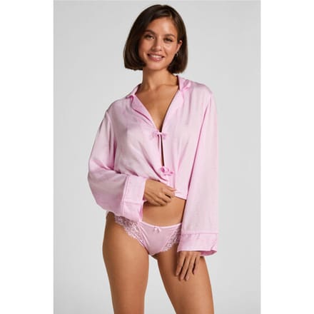 Hunkemöller Hoog uitgesneden brazilian Caro Roze