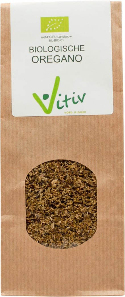 Vitiv Oregano gesneden bio 25 Gram
