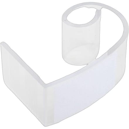 25 STKS Tafelrok Clips Transparant Plastic Tafelkleed Klemmen voor Picknick Bruiloft Hotel Tafels white