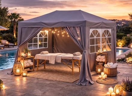 Easy up Partytent - Paviljoen - Tuin Evenement