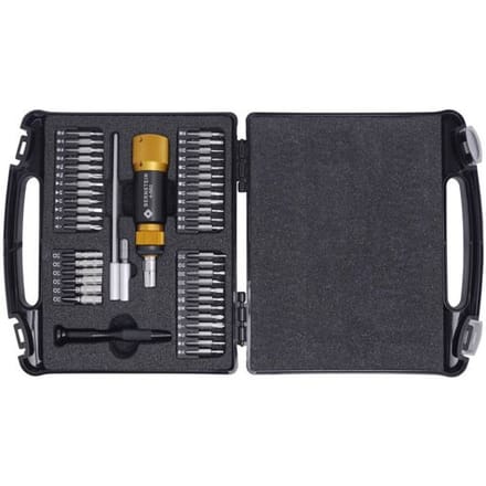 BERNSTEIN Tools for Electronics Bernstein Werkzeugfabrik 4-930 Bitset 46-delig 1/4 (6,3 mm)