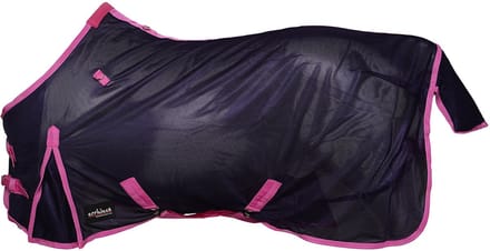 Epplejeck Vliegendeken Epplejeck Ejtiny 2.0 Met Hals Donkerblauw-roze - 80/105