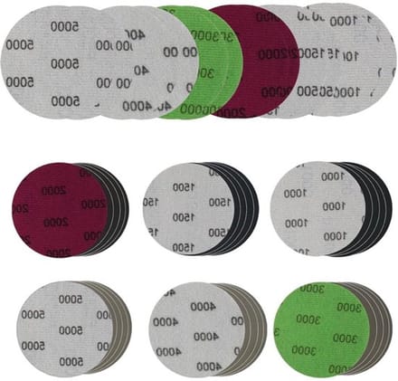 Allecto - Schuurdisc - 75 mm - Set van 30 - Zelfklevend - Voor