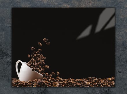 TMK ArtDeko - Snijplank - 30x22 cm - Glas - Bruin
