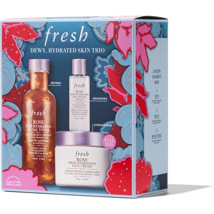 Fresh Dewy, Hydrated Skin Trio