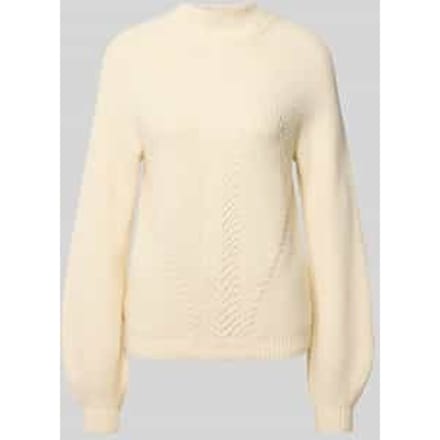 Regular fit gebreide pullover van viscosemix, model 'KATIA'