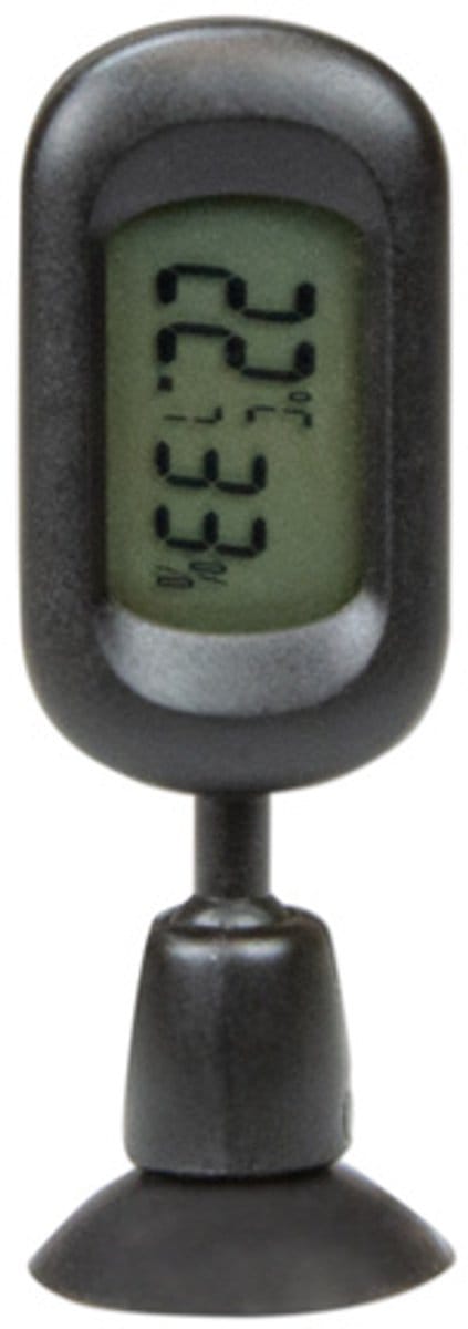 Hobby Digitale terrarium thermo hygrometer Hygro Therm met zuignap 20 tot 60Â°C