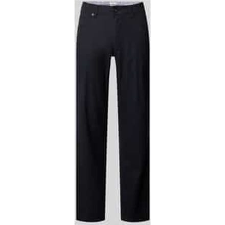 regular fit stoffen broek van mix van katoen en linnen model 'CADIZ'