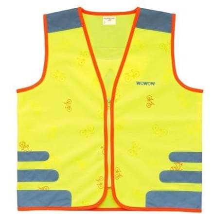 WOWOW Design Fluo hesje kind - Nuty jacket yellow S