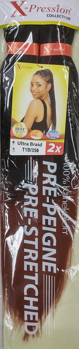 X-PRESSION - ULTRA BRAID PRE-STRETCHED NUMMER T1B/350