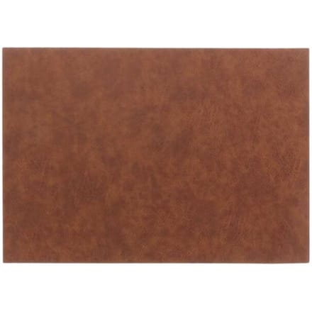 Unique Living | Placemat Ava | Rechthoekig | Polyester | Donkerbruin | 30x43cm