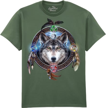 Wolf Guide The Coloured House T-shirt M