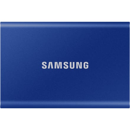 Samsung Portable T7 2 TB Externe SSD harde schijf USB-A 3.2 Gen 2 Blauw MU-PC2T0H/WW