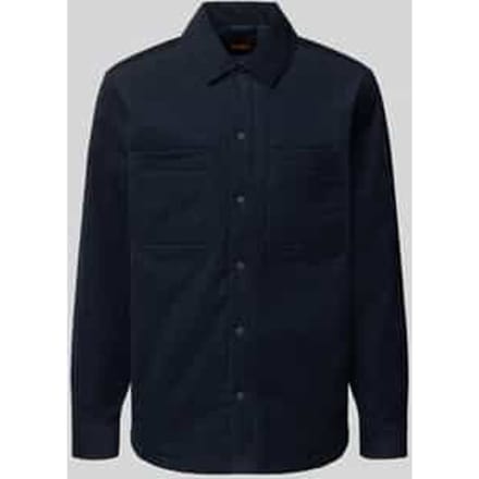 Regular fit overhemdjack van katoenmix model 'Locky_2_M'