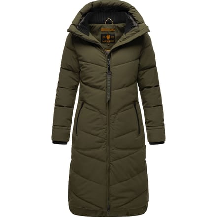 Marikoo Benikoo dames winterjas – lang, warm & stijlvol