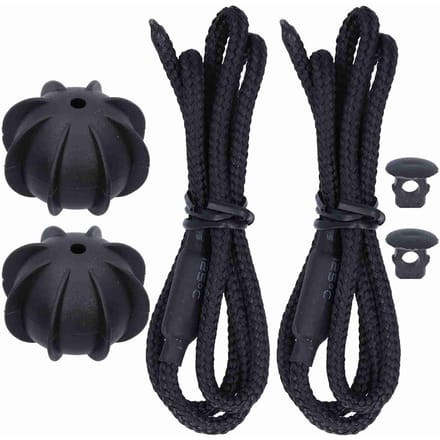 2 stuks Achterbak Hoedenplank Koord Ophangtouw Auto Accessoires Vervanging voor MK6 black