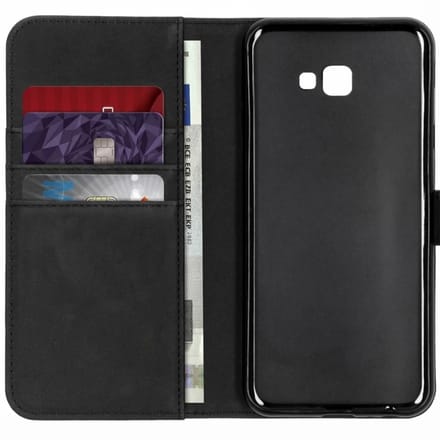 imoshion Hoesje - Geschikt voor Samsung Galaxy J4 Plus - Luxe Bookcase - Zwart