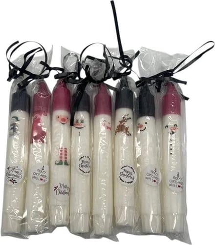 Kerstcollectie - kerstkaars - dinerkaars rood
