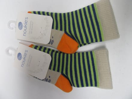 2 pack  noukie's  sokkenset streep 6-12 maand  maat 20