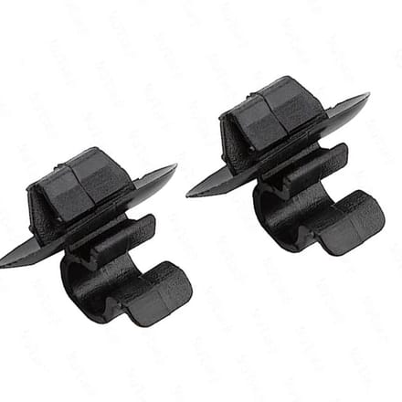 2 STuks Motorkap Stang Houder Clip 792834 Motorkap Stang Houder Vervanging voor Citroen AX Evasion C2 C3 II C4 black