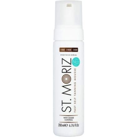 Professional 1 Hour Fast Tanning Mousse 200 ml – Self Tanner, Fast Developing, For Sunless Tanning Enthusiasts, Golden Glow, Aloe Vera, Suitable For Home Beauty Routine