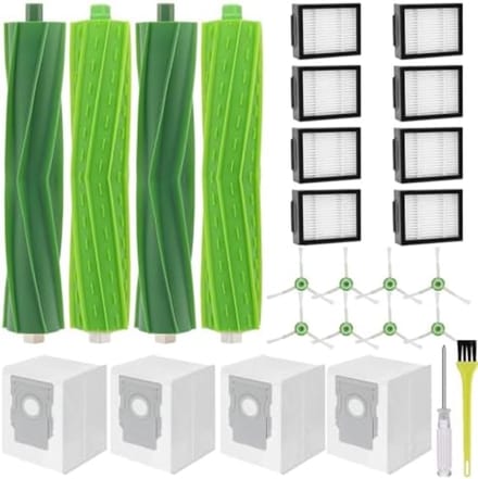 PromoHome 26-dalig Accessoires geschikt voor iRobot Roomba i7 i7+ / i7 Plus E5 E6 E7 robotstofzuiger