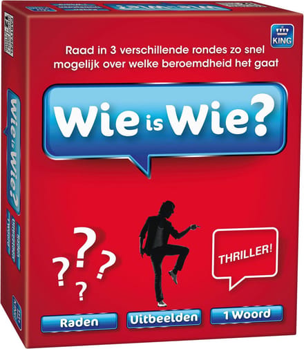 King - Wie is Wie gezelschapsspel