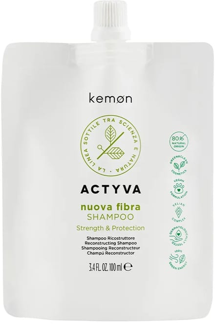 kemon Actyva Nuova Fibra Shampoo Pouch Bag 100 ml