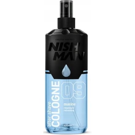 Nishman Marine Aftershave Cologne 400 ml - Verfrissende Barber Cologne