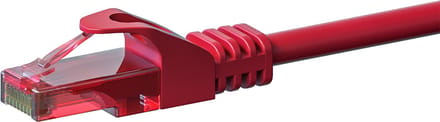 Danicom UTP CAT6 patchkabel - 2 meter rood - 100% koper - netwerkkabel - internetkabel - UTP kabel - RJ45 - 1000 mbit/s