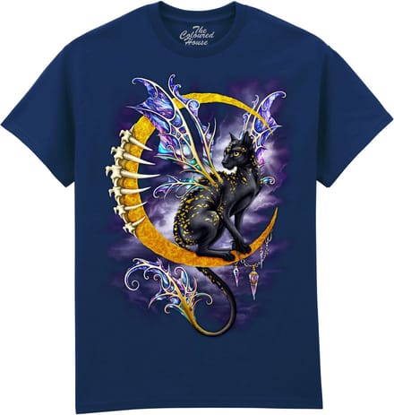 Morgana Cat The Coloured House T-shirt M