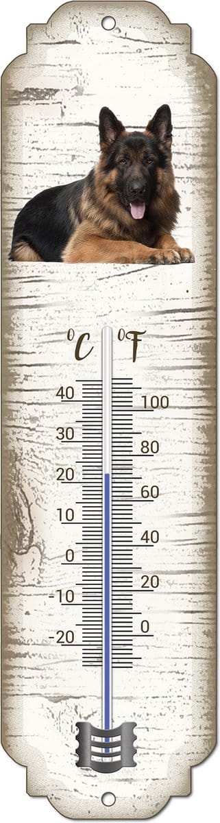 Thermometer: Oudduitse Herder | Hondenras | Temperatuur binnen en buiten | -25 tot +45C