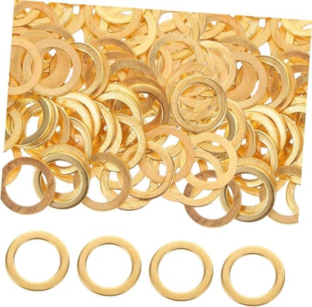 Skateboard Onderdelen - Ringenset - Skateboard Reparatie - Universele Compatibiliteit - 100 stuks - Goud